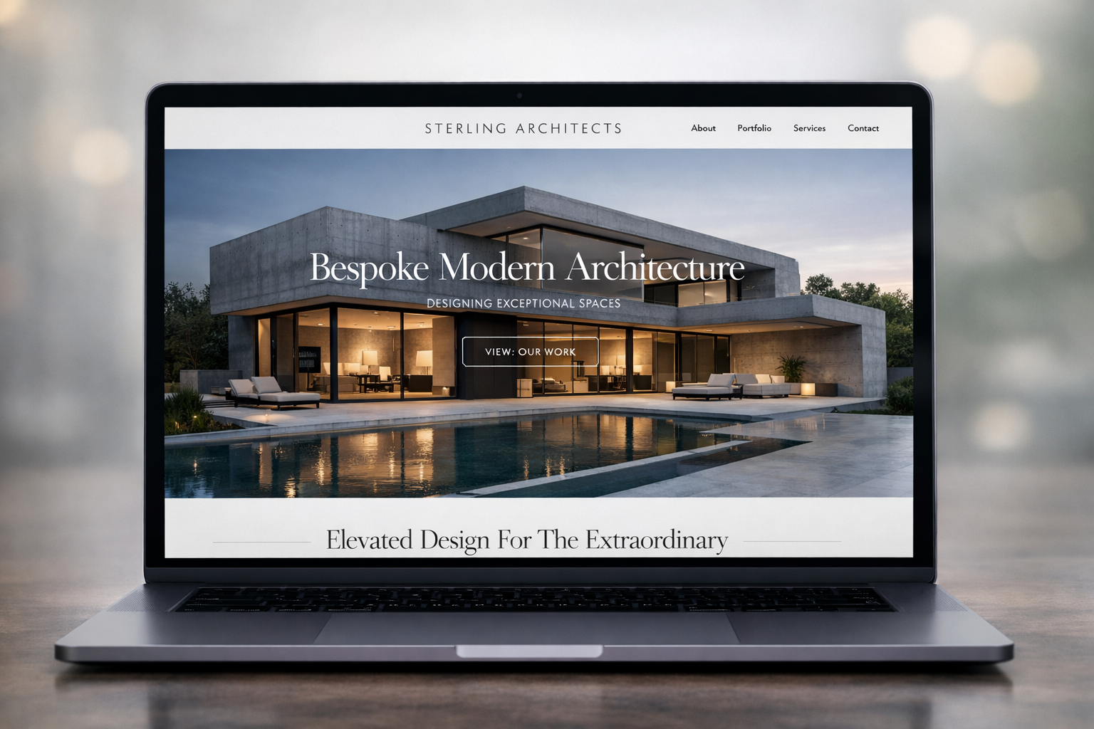 Diseño Web Arquitectura Premium